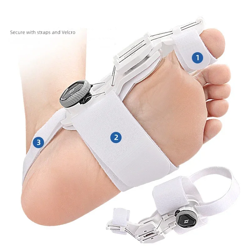Bunion Corrector Unisex Foot Hallux Valgus Braces Rotatable Toe Separator Straightener Adjustable Pedicure Finger Toe Corrector