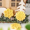 Mini Christmas Snowflake Cookie Cutters Plastic Fondant Biscuit Embossing Stamp Molds DIY Baking Supplies Kitchen Accessory Tool 5