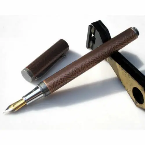 Vintage 395 fountain pen fountain pen Copper Rod A Little Soft Nib Business Stationery Office School Supplies Writing Gift