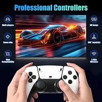 Nouvelle console de jeu vidéo M15 4K TV avec 20000 jeux intégrés, manette sans fil 64G, console de jeu portable rétro 4