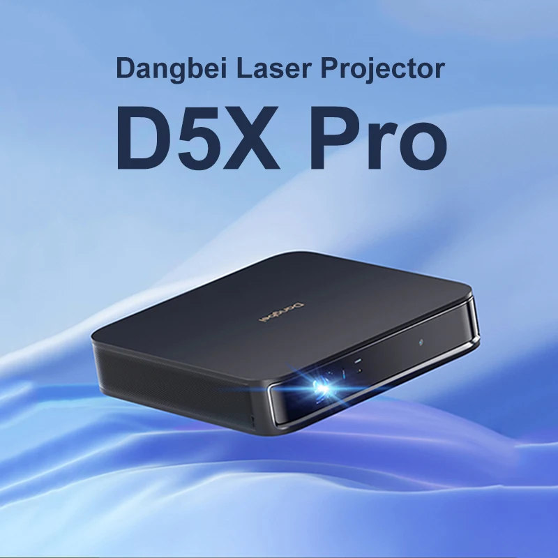 Dangbei D5X Pro New Projector Home Portable Laser TV HD High Brightness Intelligent Projector Low Blue Light Eye Protection