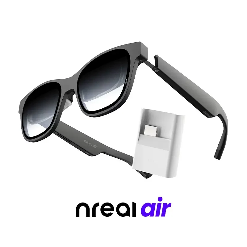 Nreal Air Xreal Smart Ar Glasses Portable 130 Inch Space Giant Screen 1080p  Viewing Mobile Phone Computer 3d Hd Private Cinema - Pc Vr - AliExpress