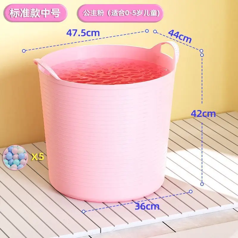 Large children bath tub thickened baby bath tub Children