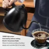 Gooseneck Electric Kettle 800ml 1000W Fast Heating Stainless Steel 304 Hot Water Kettle Pour Over Kettle for Home Tea Coffee 1