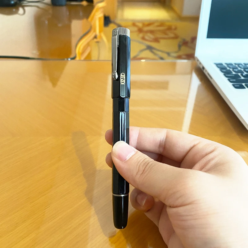 

100% Brand New Luxury Black Classic Fountain Ball Ball Pen Signature Pen Office School Writing Supplies Office Stationery 58861