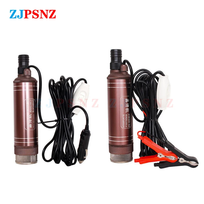 Oil Pump 45L/Min DC12V 24V 150W Submersible Electric Pump For Pumping Diesel Fuel Delivery Water Sewage Suction Transfer Electric Pump