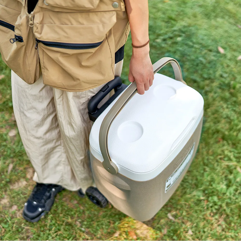 MOBI GARDEN Camping Cooler Box Ice Box Food&Drink Portable Outdoor Picnic Keep Fresh Refrigerator