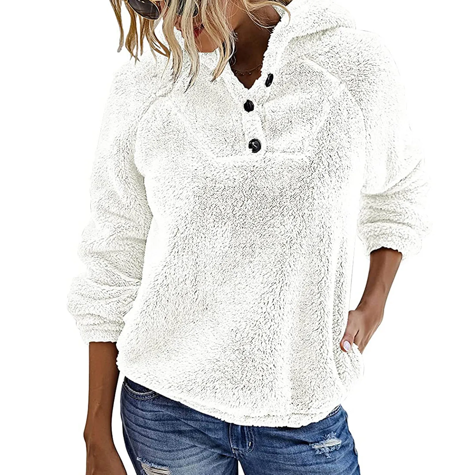 

Sweatshirt Dress Zipper Sweatshirts Short Women’s With Pockets Sleeves Winter Pullovers Long Shaggy Fleece Graphic Sweatshirts