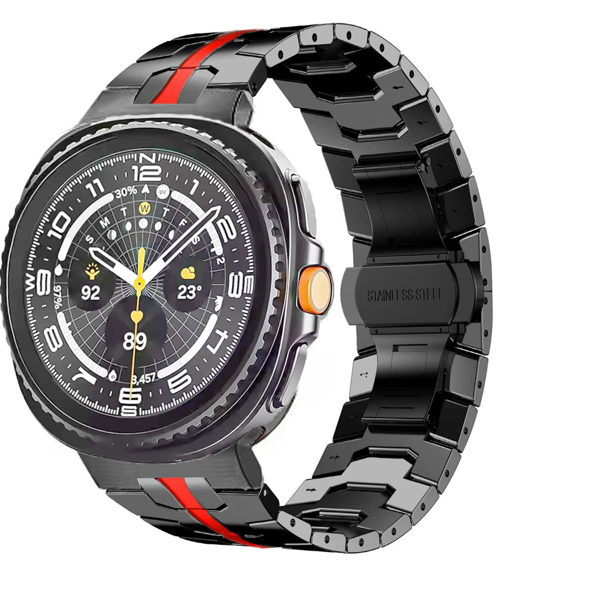 Luxury Titanium Stainless Steel Bracelet Strap