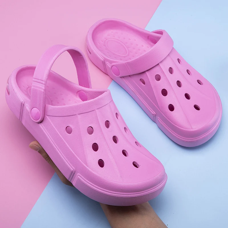 Women's Sandals Hollow Sandals Fashion Summer Outdoor Slippers Dress Sandals Platform Women Slides Clogs Outdoor Female Sandals