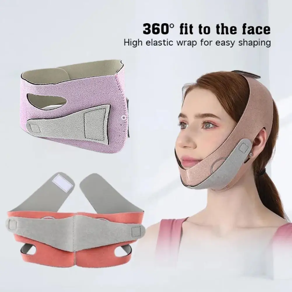 Portatile Donne Viso Dimagrante Fasciatura V Linea Viso Shaper Mento Guancia Sollevare Cintura Massaggiatore Viso Cinturino Viso Cura Della Pelle Stru