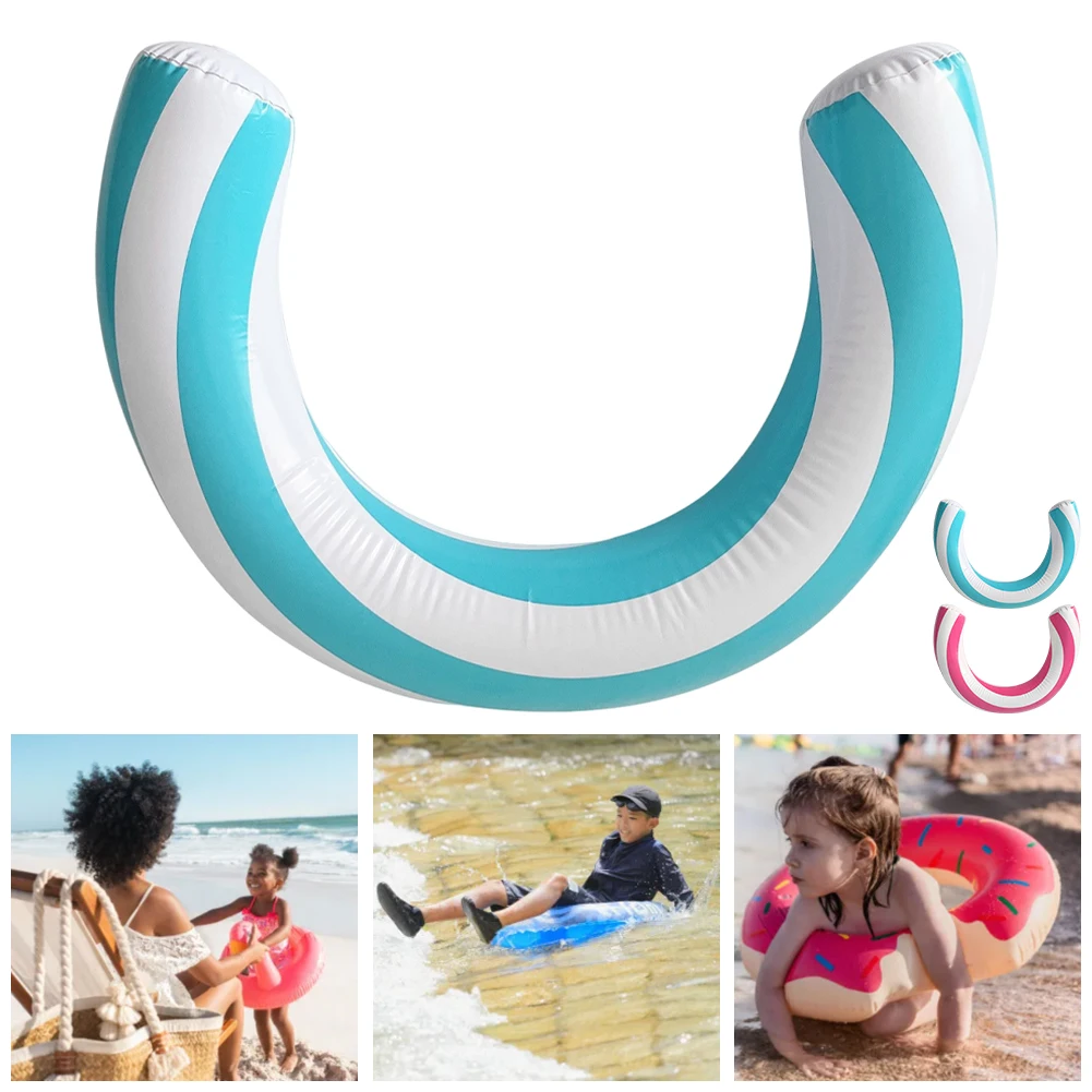 Inflatable Buoyancy Stick High Buoyancy Arc Pool Floats Leakproof Portable Entertainment Lounger for Pool Beach