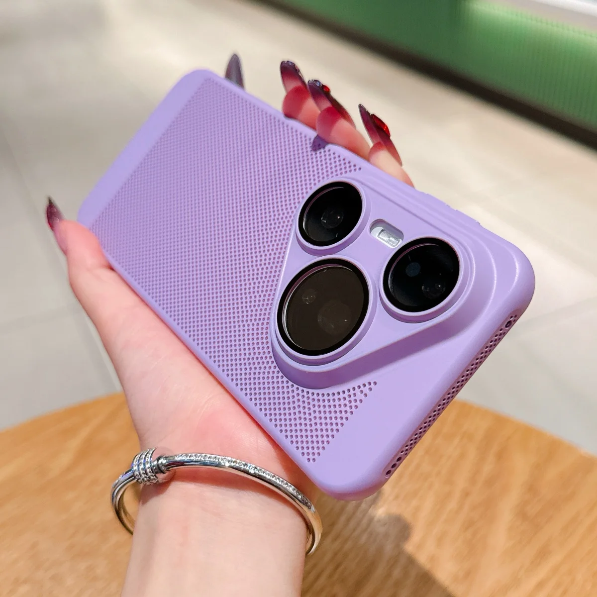 Enhanced Cooling Matte Heat Dissipation Breathable Shockproof Phone Case