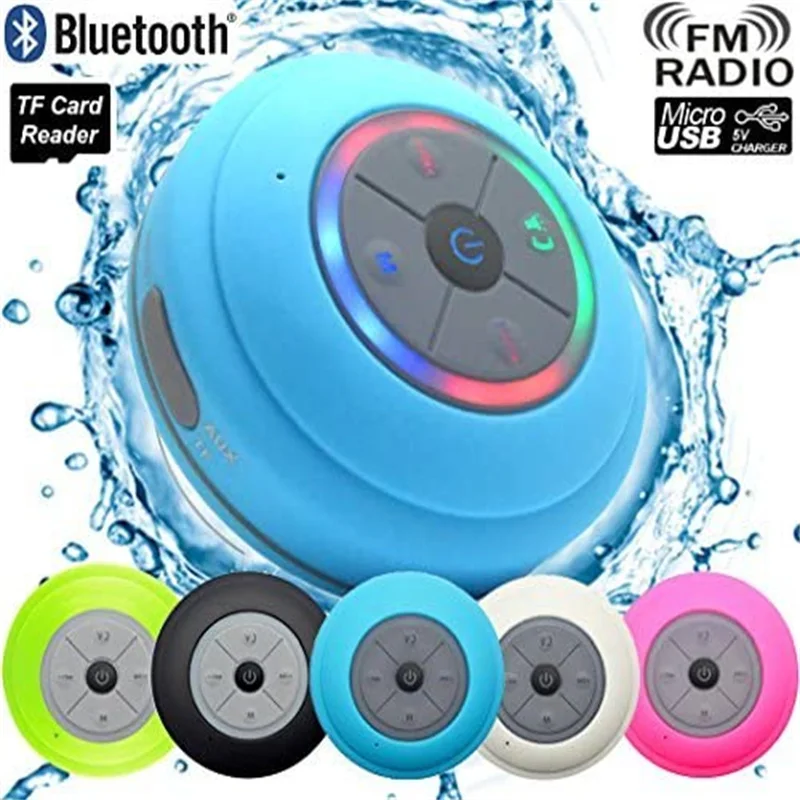 Q9 Mini Bluetooth Shower Speaker Waterproof Portable Wireless Speaker