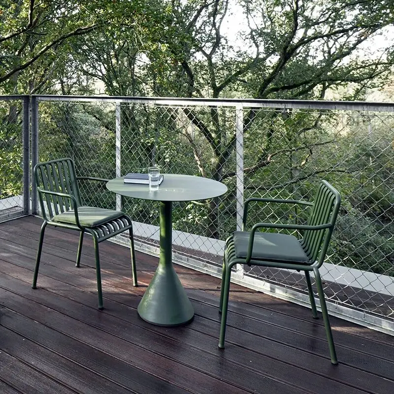 Metal Iron Coffee Table Circle Dining Living Room Round Coffee Tables Nordic Modern Basses Muebles Garden Furniture Sets