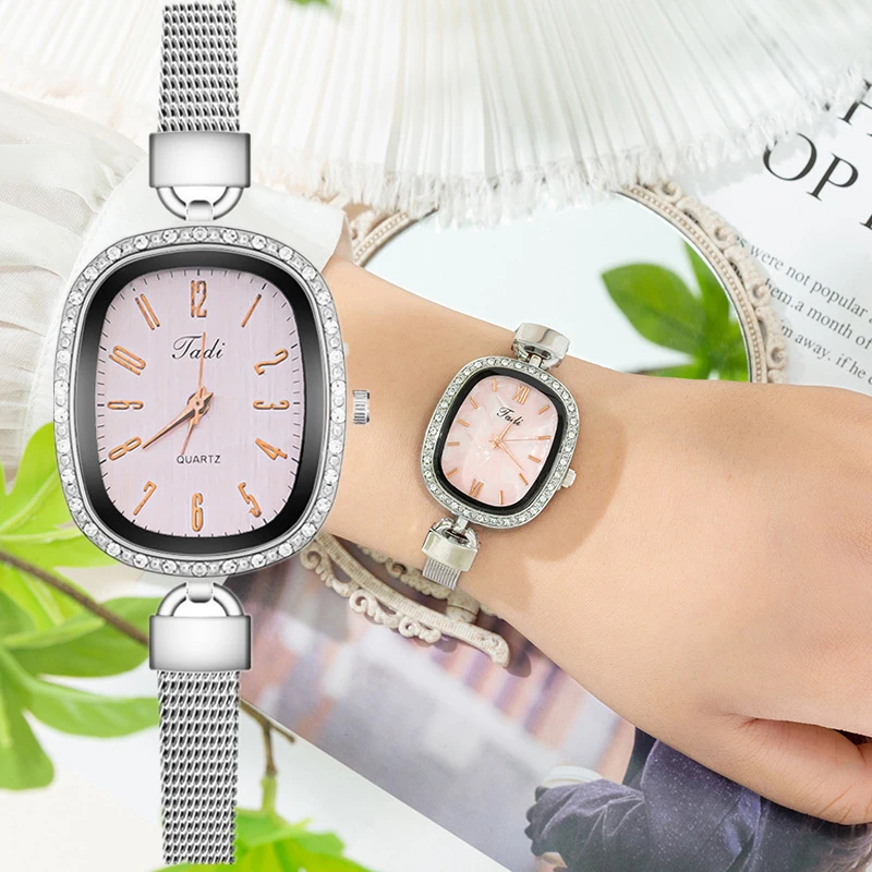 

Luxury Sliver Watch Women Top Brand Ladies Casual Quartz Watch Steel Women's Wristwatch Montre Femme Relogio