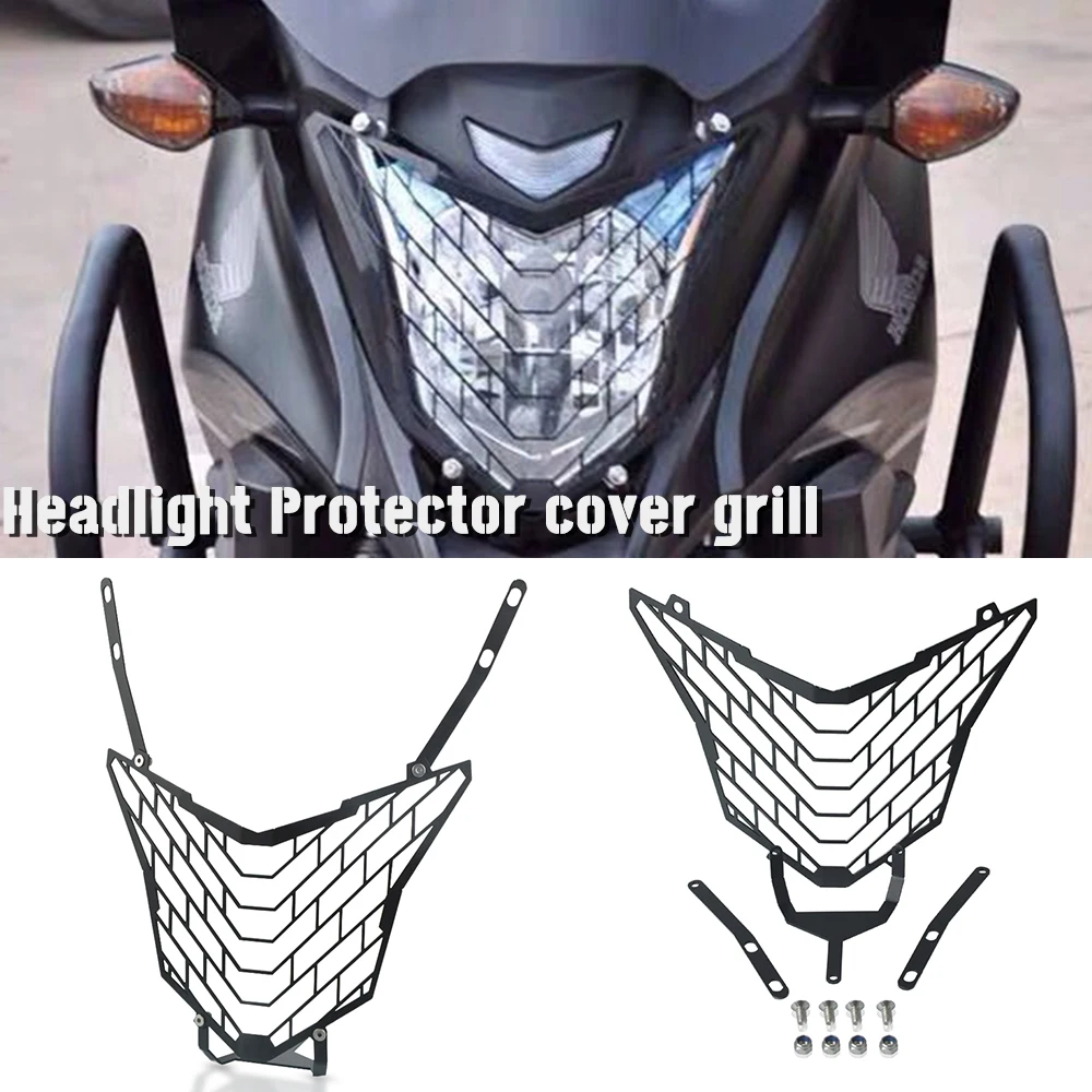 

For HONDA CB500X CB 500 X 500X 2016 2017 2018 Motorcycle Headlight Protector Guard Cover Grill CBR650F CB650F CB CBR 650 F 650F