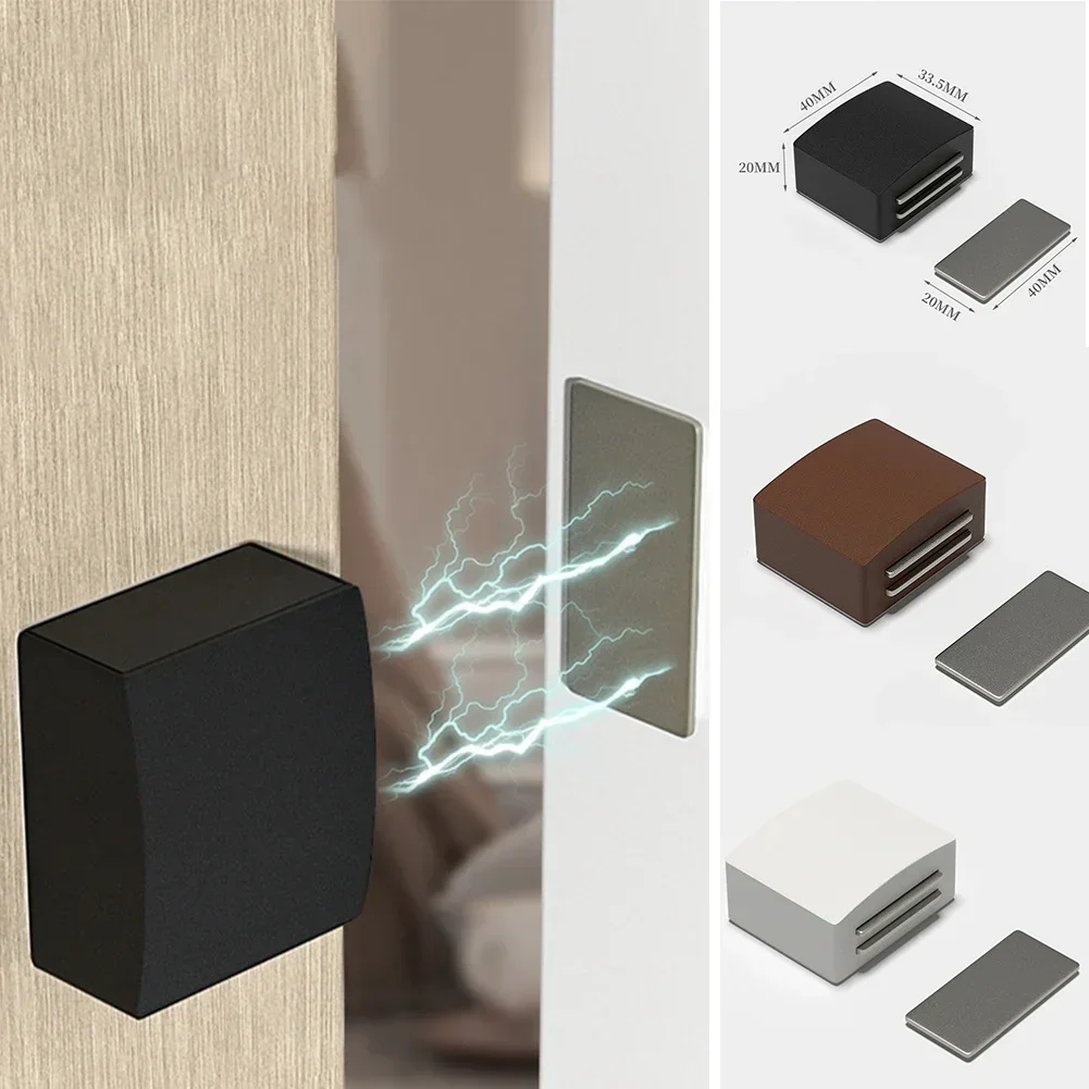 1pcs ABS Magnetic Cabinet Catch Wardrobe Door Drawers Cabinet Door Dressing Tables Home Improvement Tools