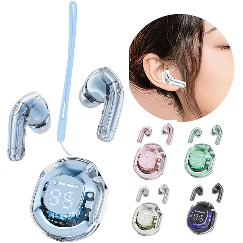 

T8 Tws Bluetooth Earbuds Earphone With LED Digital Display Hifi Bt 5.3 Wireless In-Ear Earphone for Xiomi Huawe iPhone Headphone