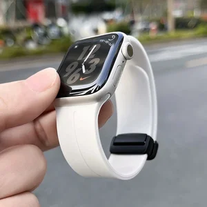 Strap For Apple watch band 44mm 45mm 40mm 41mm 42mm 38mm 45 mm Magnetic Bracelet correa iWatch Series 7 8 se 6 5 9 ultra 2 49mm
