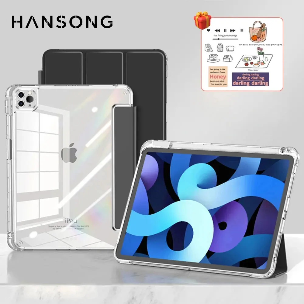 All-in-One iPad Case with Pencil Holder & Versatile Compatibility