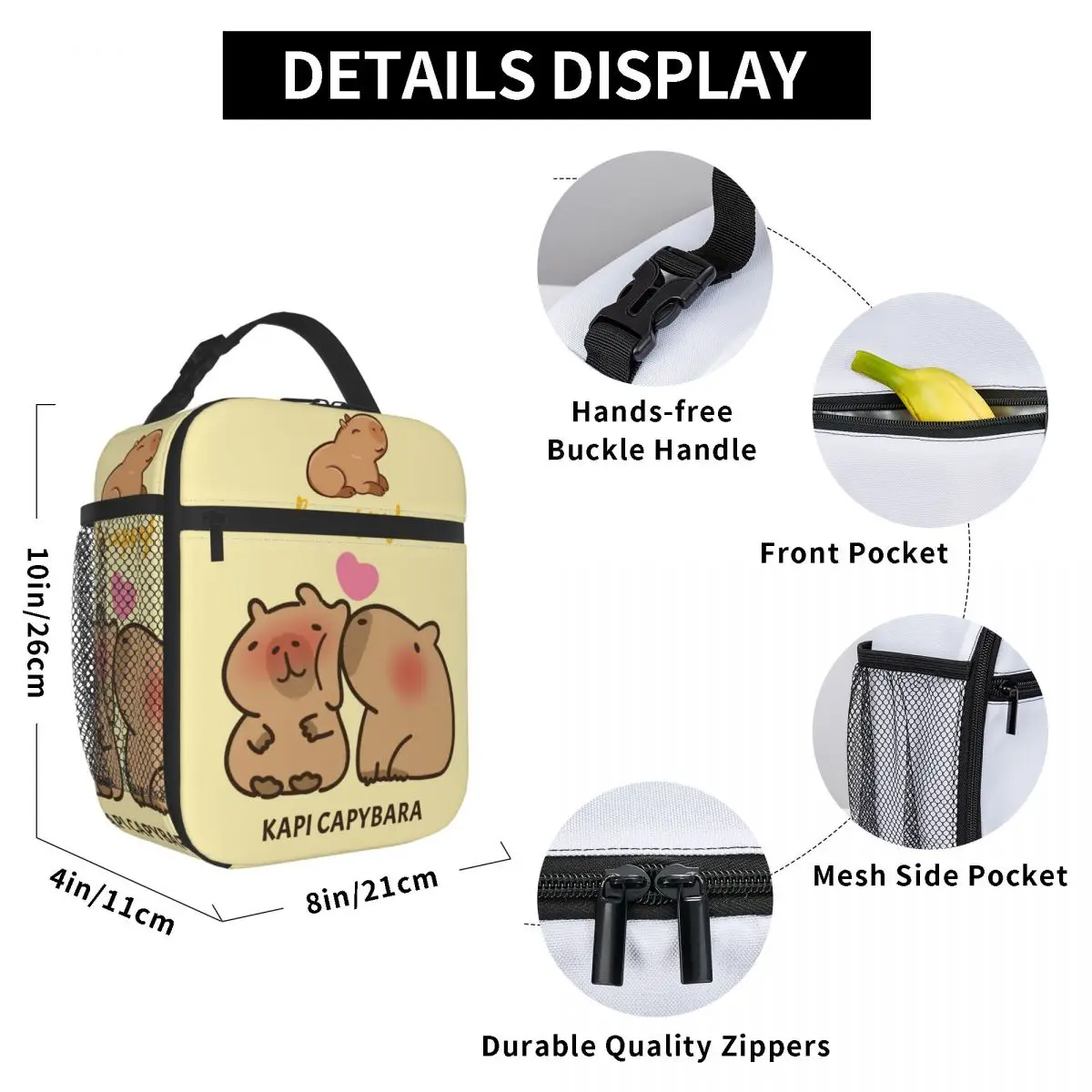 Borsa termica per il pranzo per uomini e donne - Espandibile