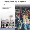 4-Tier Shoe Rack Organizer – Holds 16 Pairs, Tool-Free Assembly, Space-Saving Design for Entryway & Closet 2