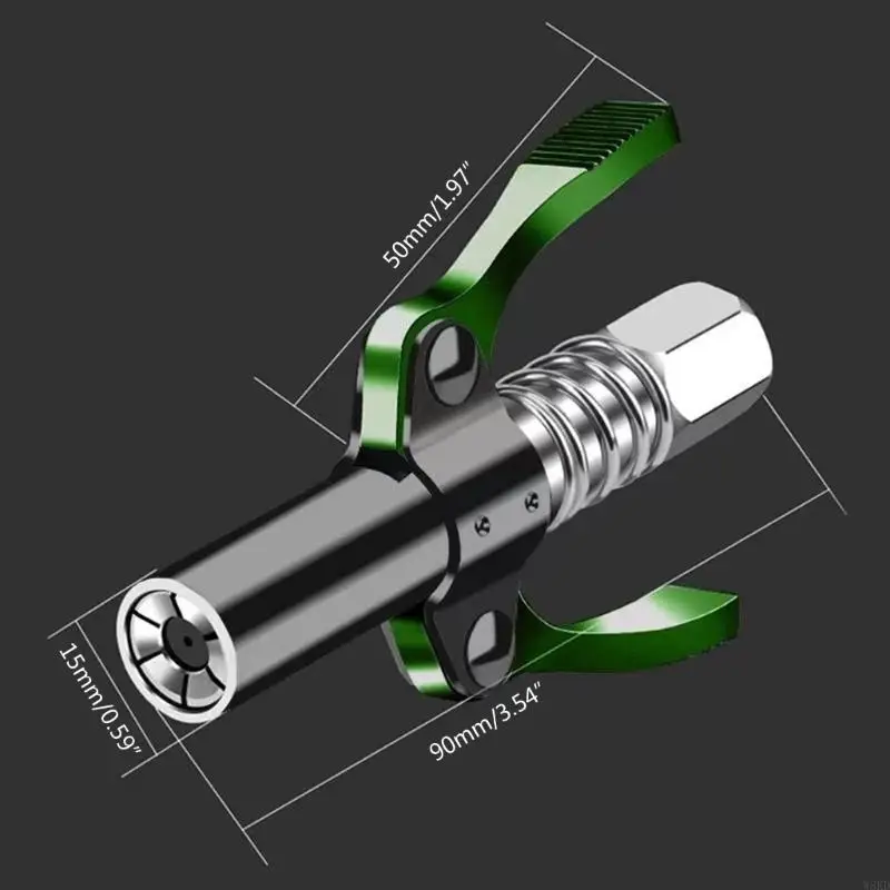 W8KD Grease Coupler-Grease Tip Grease Fittings Duty Quick Release Coupler Suitable for All Guns 1/8"NPT