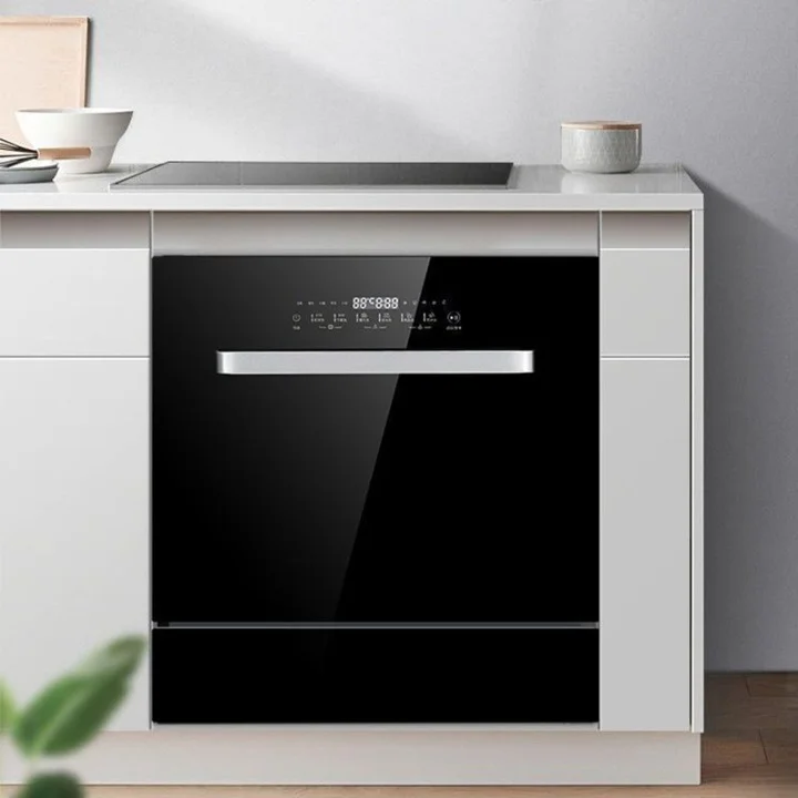 Hot Selling Small Tabletop 13 Sets of Fully Automatic Installation-free Drying and Disinfecting Household Dishwasher 4