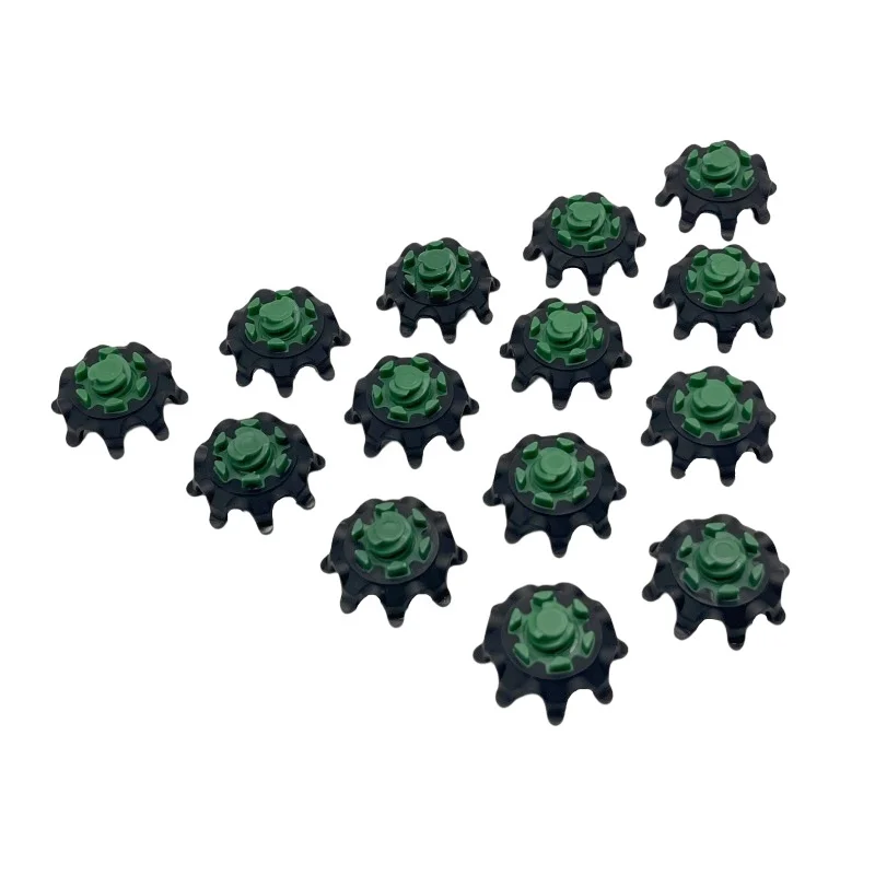 14PCS Green Golf Spikes Golf Soft Spikes Cleats Golf Shoes For FootJoy Comfortable Fast wist Golf Accessories