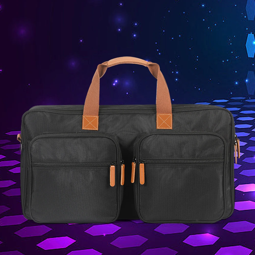 Portable Turntables Protective Case Dustproof Travel Carrying Storage Bags with Sholder Strap for Pioneer DJ DDJ-FLX4 DDJ-REV1