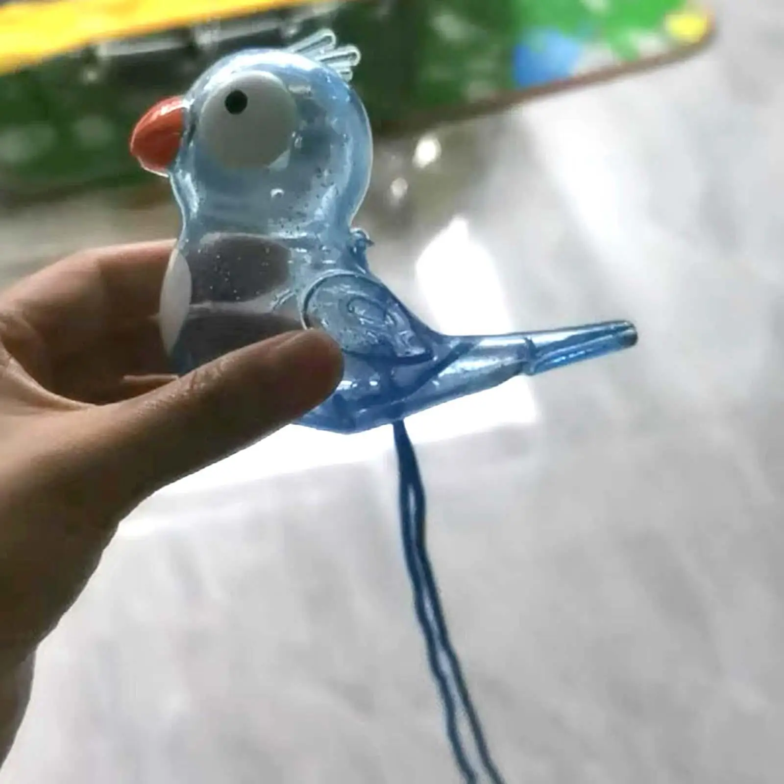 Bird Water Whistle with Lanyard Novelty Whistling Cartoon Whistles Toys for Holiday Party Supplies Easter Birthday Play Fun