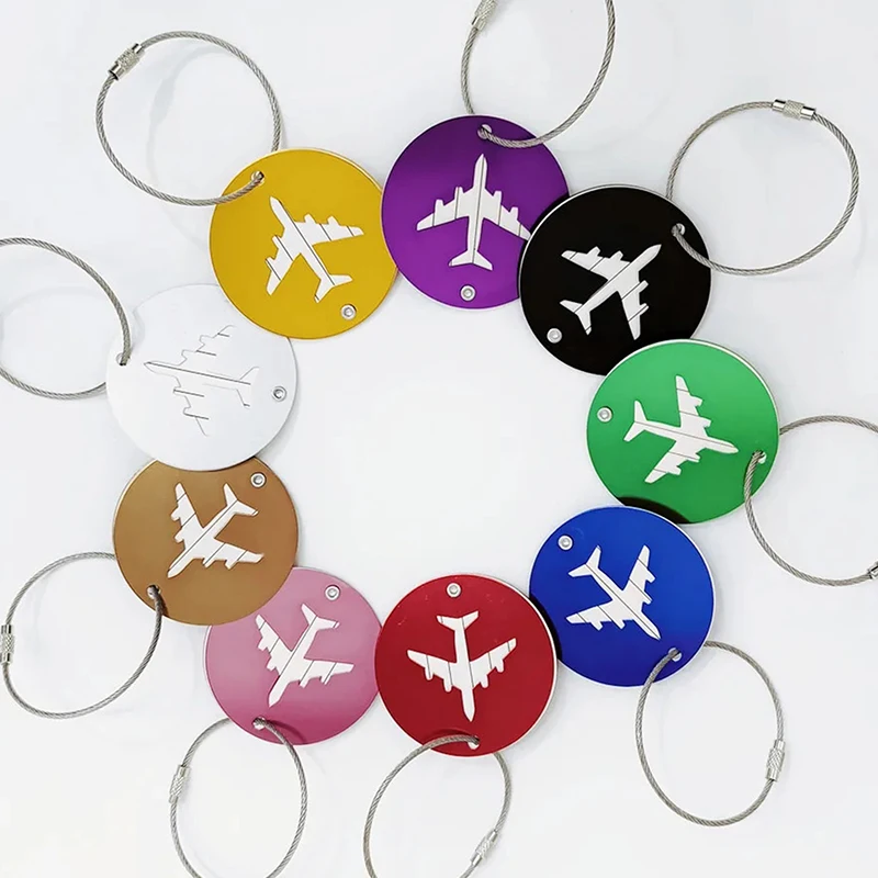 Luggage Tags ID Card Tags Travel Accessories For Women Or Men For Suitcase Baggage