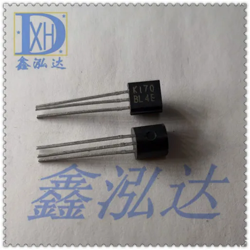 

Low power　　MOSFET 2SK170-BL K170　TRIODE　TO-92　 10 uds