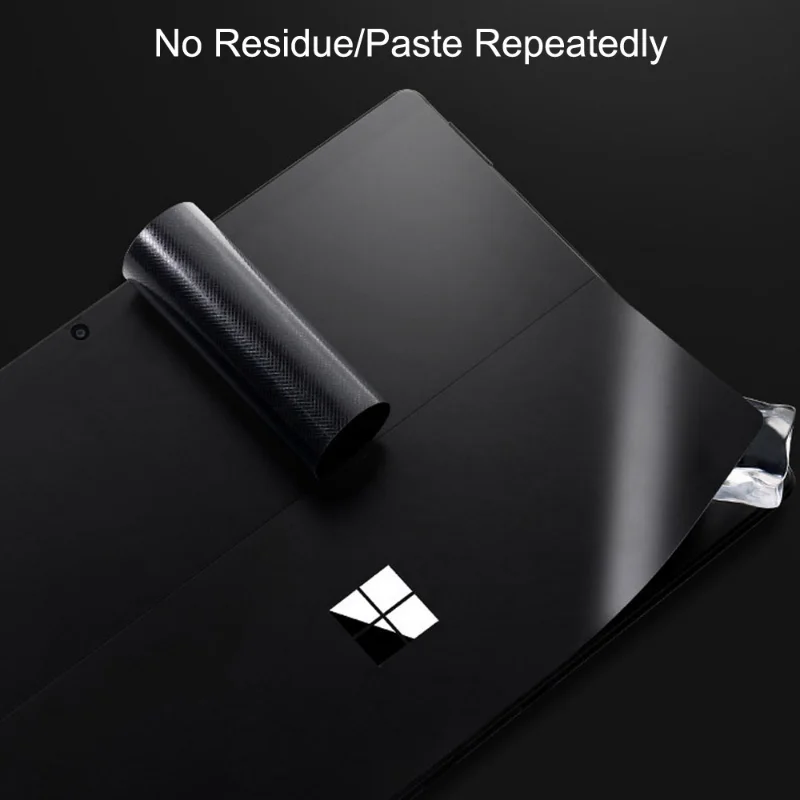 Pre-Cut Protective Solid Vinyl Sticker Skin for Microsoft Surface Pro 9/8/7/6/5/4/3/X Notebook Cover Film Back and Edge Sticker vinyl film sticker,laptop sticker