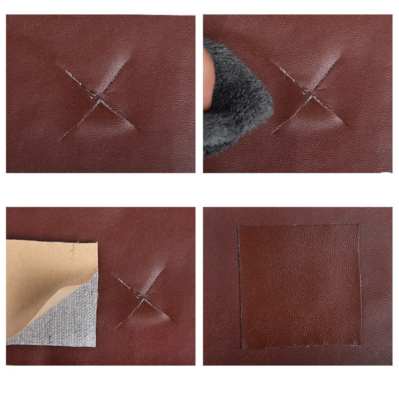 35/50/200x135cm Sofa Patch Furniture Tables and Chairs Self-Adhesive Seat Bag Fixed Repair Artificial Leather Sole Stick