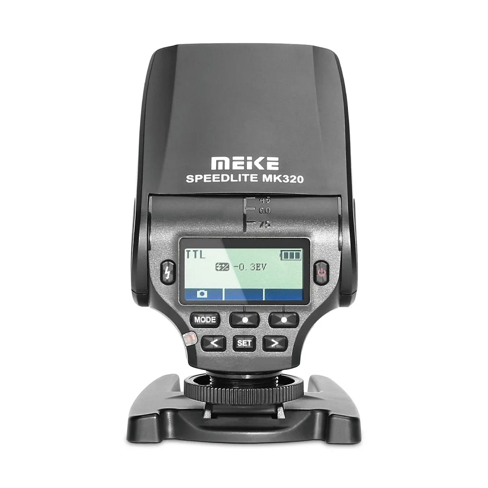 Meike Mk-320 Ttl Gn32 Flash Speedlite Per Canon Eos 850D 800D 760D 750D 650D 600D 7D Ii 1100D 1200D 6D Mark Ii 6D 5D Iv Iii 550D