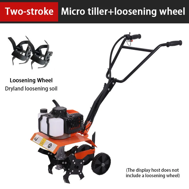 Gasoline Micro Cultivator Agricultural Garden Tools Gasoline Multi-function Minitype Rotary Tiller Machinery for Far