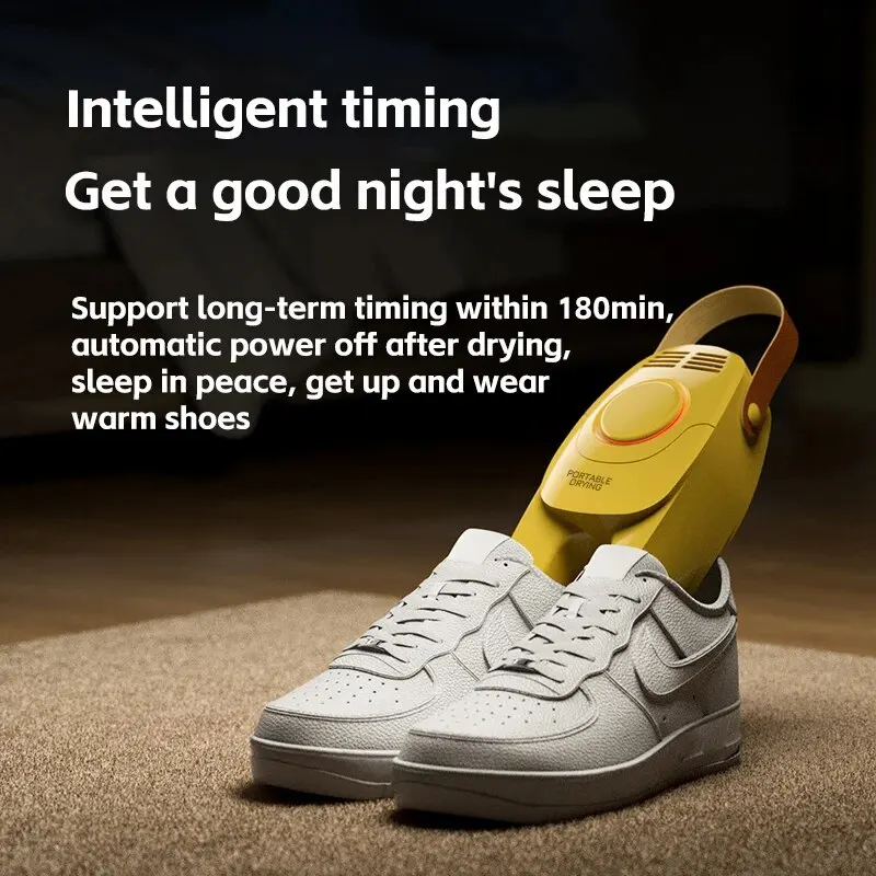 Electric Shoe Dryer Machine Intelligent Quick Drying Warmer Clothes Shoes Dual-use Home Removal Deodorizer Dehumidifier Device