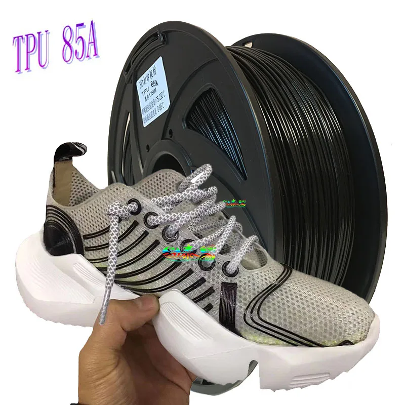 TPU 85A  3D printer consumables Flexible wire consumables Elastomer wire diameter 1.75mm consumables 1KG cable cover tig welding torch fittings flexible protection spare parts diameter 29mm leather mig 12ft l 4in wide