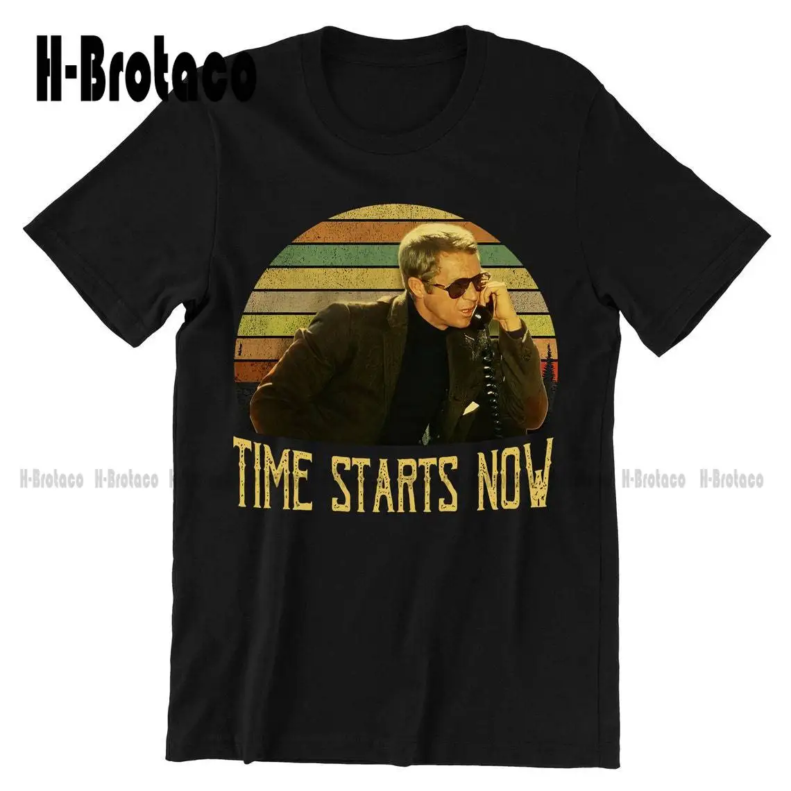 

Time Starts Now Vintage T-Shirt, Movies Quote Unisex TShirt Custom Aldult Teen Unisex Digital Printing Tee Shirts Xs-5Xl