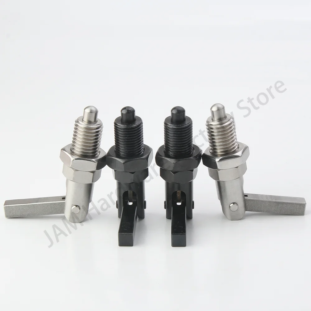 

In Stock MJ248 Lever Type Index Bolt Precision Thread Switch Dia12mm 16mm 20mm Spring Indexing Plunger