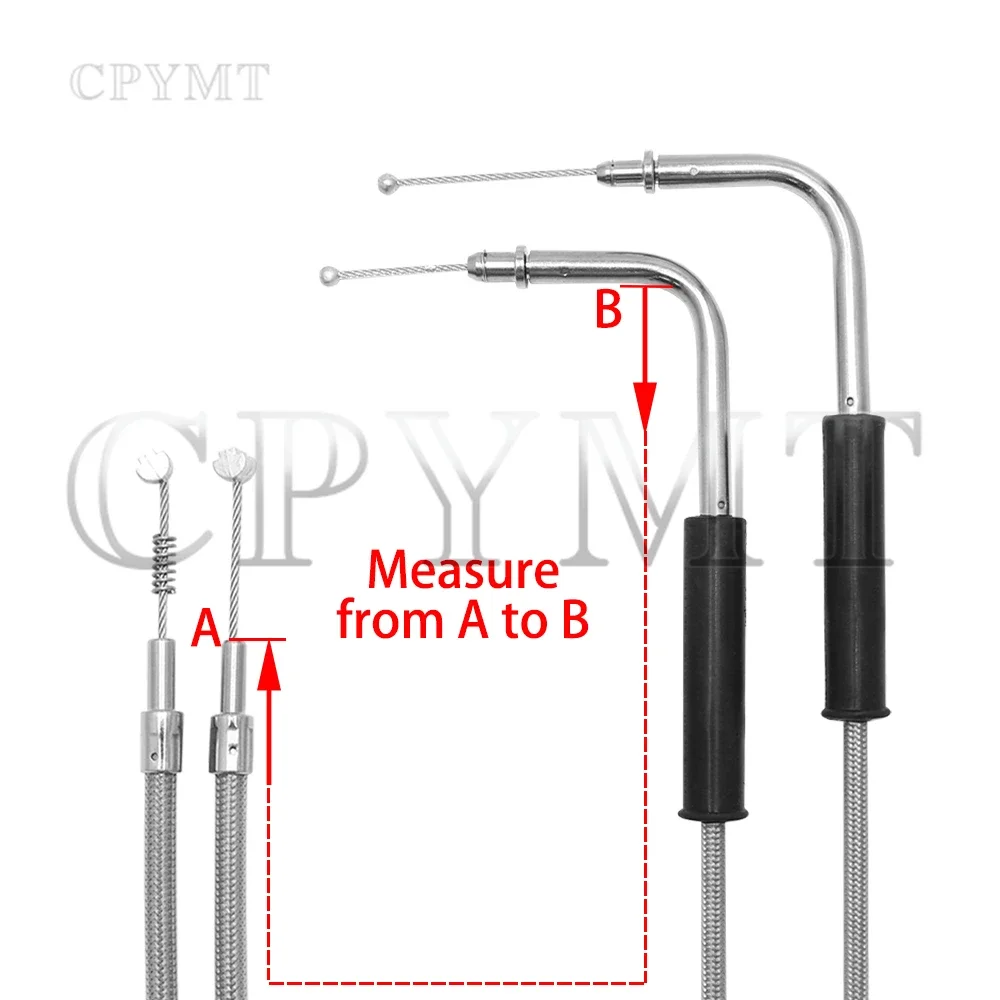 كابل خانق دراجة نارية ممتد، مصمم خصيصًا ليتناسب مع...