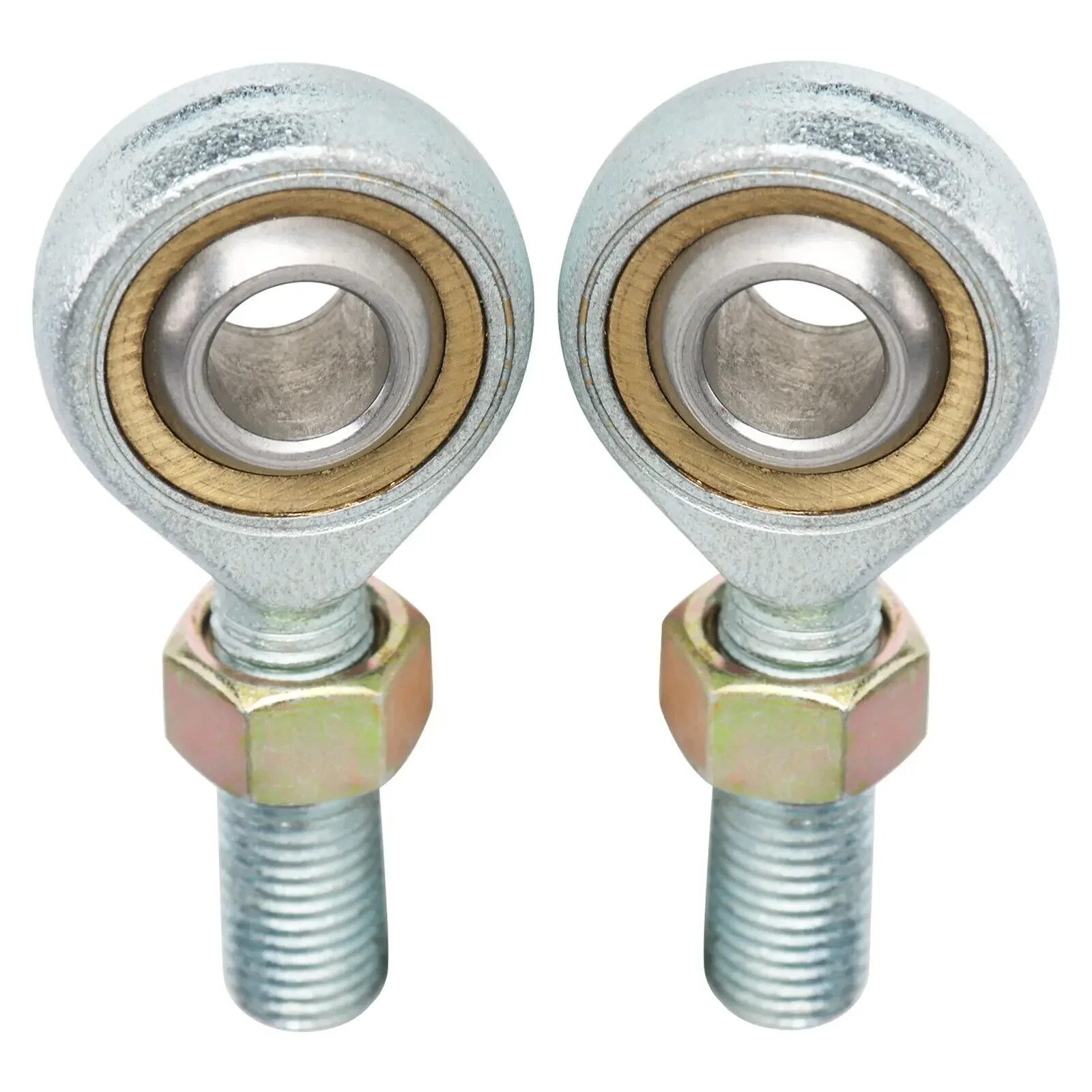 TDPRO 2pc M10 10mm Tie Rod End Ball Joint Bearing DIY 4 Wheeler ATV Quad Go Kart Buggy