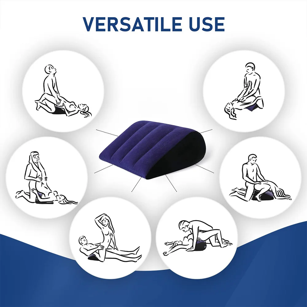 Inflatable Assist Sex Pillow Cushion Bdsm Sofa Sex Furniture Multifunctional Couple Sex Air Cushion Couple Travel Supplies