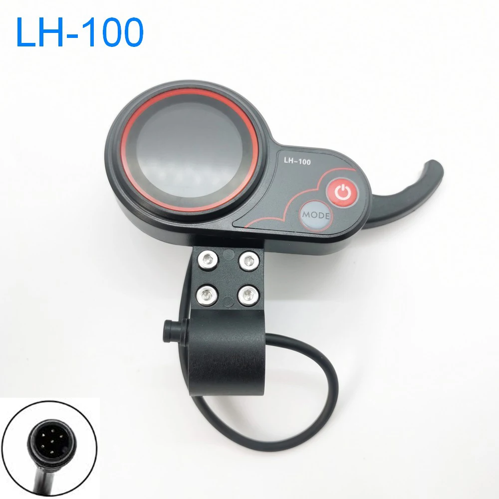 Electric Scooter Instrument Display with LCD Meter and Finger Throttle