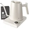 Greater Goods Electric Gooseneck Kettle - Perfect for Tea and Pour Over Coffee, 1200 Watt (Birch White) 1
