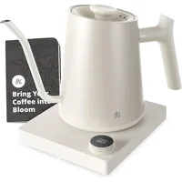 Greater Goods Electric Gooseneck Kettle - Perfect for Tea and Pour Over Coffee, 1200 Watt (Birch White) 1