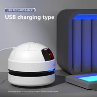 Desktop Vacuum Cleaner with Nozzle & Cleaning Brush USB Charging  Mini Desk Dust Vaccum Cleaner Good Gift For Kid Student Ofiice 4