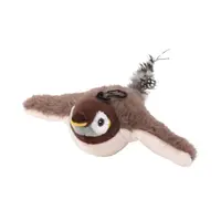 Plush Interactive Cat Toys USB Rechargeable No Flying Cat Toys with Cat Mint Washable Detachable Interactive Cat Kicker Toy 2